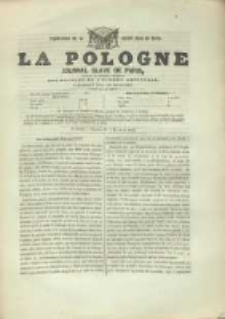 La Pologne annales contemporaines politiques, religieuses et littéraires des peuples de l'Europe orientale. An. 3, no 15 (1850)