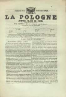 La Pologne annales contemporaines politiques, religieuses et litt&eacute;raires des peuples de l'Europe orientale. An. 3, no 16 (1850)