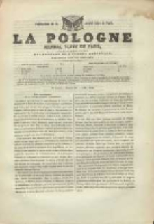 La Pologne annales contemporaines politiques, religieuses et litt&eacute;raires des peuples de l'Europe orientale. An. 3, no 18 (1850)