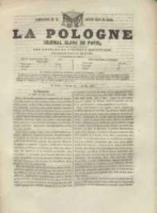 La Pologne annales contemporaines politiques, religieuses et litt&eacute;raires des peuples de l'Europe orientale. An. 3, no 21 (1850)