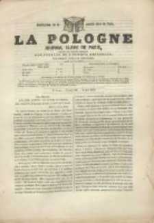 La Pologne annales contemporaines politiques, religieuses et litt&eacute;raires des peuples de l'Europe orientale. An. 3, no 22 (1850)