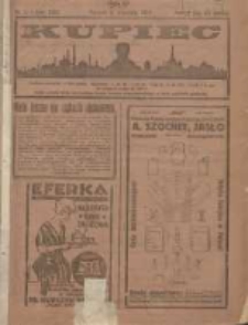 Kupiec Tygodnik: najstarszy i największy tygodnik kupiecko- przemysłowy w Polsce; centralny organ organizacyj kupieckich zachodniej Polski 1924.01.05 R.18 Nr1