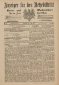 Anzeiger f&uuml;r den Netzedistrikt Kreis- und Wochenblatt f&uuml;r den Kreis Czarnikau 1901.05.04 Jg.49 Nr52