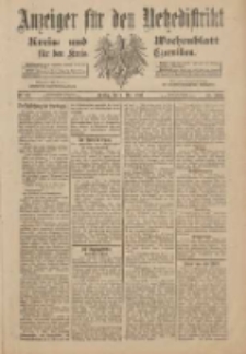 Anzeiger f&uuml;r den Netzedistrikt Kreis- und Wochenblatt f&uuml;r den Kreis Czarnikau 1901.05.07 Jg.49 Nr53