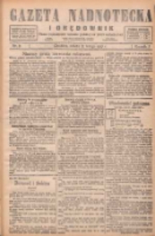 Gazeta Nadnotecka i Orędownik: pismo poświęcone sprawie polskiej na ziemi nadnoteckiej 1927.02.12 R.7 Nr34