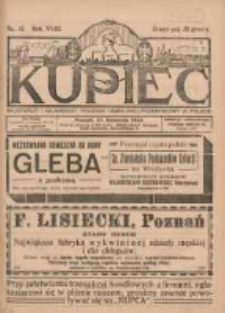 Kupiec Tygodnik: najstarszy i największy tygodnik kupiecko- przemysłowy w Polsce 1924.11.27 R.18 Nr47