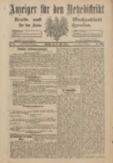 Anzeiger f&uuml;r den Netzedistrikt Kreis- und Wochenblatt f&uuml;r den Kreis Czarnikau 1901.06.25 Jg.49 Nr72