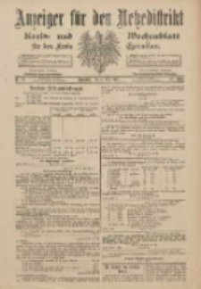 Anzeiger f&uuml;r den Netzedistrikt Kreis- und Wochenblatt f&uuml;r den Kreis Czarnikau 1901.07.04 Jg.49 Nr76