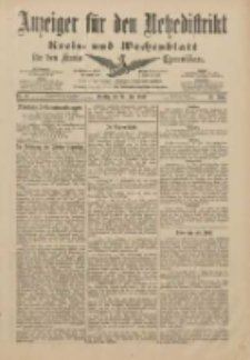 Anzeiger f&uuml;r den Netzedistrikt Kreis- und Wochenblatt f&uuml;r den Kreis Czarnikau 1901.07.16 Jg.49 Nr81