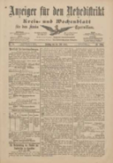 Anzeiger f&uuml;r den Netzedistrikt Kreis- und Wochenblatt f&uuml;r den Kreis Czarnikau 1901.07.23 Jg.49 Nr84