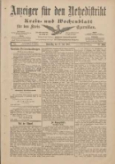 Anzeiger f&uuml;r den Netzedistrikt Kreis- und Wochenblatt f&uuml;r den Kreis Czarnkau 1901.07.25 Jg.49 Nr85