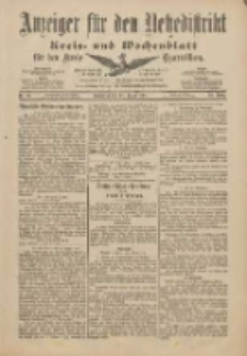 Anzeiger f&uuml;r den Netzedistrikt Kreis- und Wochenblatt f&uuml;r den Kreis Czarnikau 1901.08.17 Jg.49 Nr96