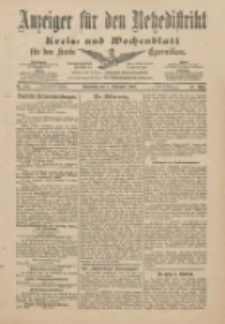 Anzeiger f&uuml;r den Netzedistrikt Kreis- und Wochenblatt f&uuml;r den Kreis Czarnikau 1901.09.05 Jg.49 Nr104