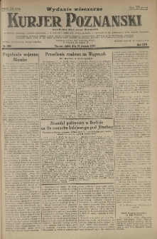 Kurier Poznański 1931.08.21 R.26 nr 380