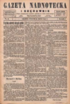 Gazeta Nadnotecka i Orędownik: pismo poświęcone sprawie polskiej na ziemi nadnoteckiej 1927.03.31 R.7 Nr74