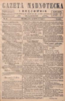 Gazeta Nadnotecka i Orędownik: pismo poświęcone sprawie polskiej na ziemi nadnoteckiej 1927.04.13 R.7 Nr85