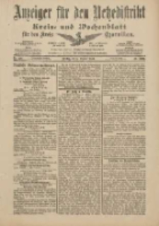 Anzeiger f&uuml;r den Netzedistrikt Kreis- und Wochenblatt f&uuml;r den Kreis Czarnikau 1901.10.08 Jg.49 Nr118