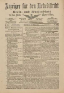 Anzeiger f&uuml;r den Netzedistrikt Kreis- und Wochenblatt f&uuml;r den Kreis Czarnikau 1901.10.10 Jg.49 Nr119
