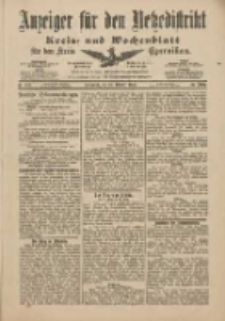 Anzeiger f&uuml;r den Netzedistrikt Kreis- und Wochenblatt f&uuml;r den Kreis Czarnikau 1901.10.26 Jg.49 Nr126