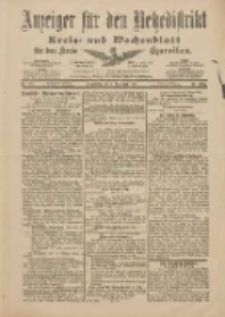 Anzeiger f&uuml;r den Netzedistrikt Kreis- und Wochenblatt f&uuml;r den Kreis Czarnikau 1901.11.02 Jg.49 Nr129