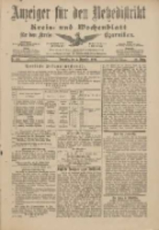Anzeiger f&uuml;r den Netzedistrikt Kreis- und Wochenblatt f&uuml;r den Kreis Czarnikau 1901.11.07 Jg.49 Nr131