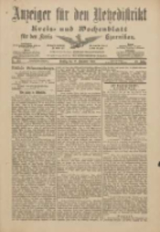 Anzeiger f&uuml;r den Netzedistrikt Kreis- und Wochenblatt f&uuml;r den Kreis Czarnikau 1901.11.12 Jg.49 Nr133