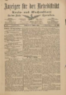 Anzeiger f&uuml;r den Netzedistrikt Kreis- und Wochenblatt f&uuml;r den Kreis Czarnikau 1901.11.26 Jg.49 Nr138