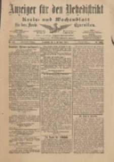 Anzeiger f&uuml;r den Netzedistrikt Kreis- und Wochenblatt f&uuml;r den Kreis Czarnikau 1901.12.07 Jg.49 Nr143