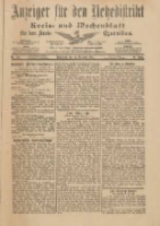 Anzeiger f&uuml;r den Netzedistrikt Kreis- und Wochenblatt f&uuml;r den Kreis Czarnikau 1901.12.14 Jg.49 Nr146