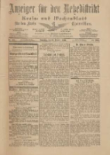 Anzeiger f&uuml;r den Netzedistrikt Kreis- und Wochenblatt f&uuml;r den Kreis Czarnikau 1901.12.19 Jg.49 Nr148
