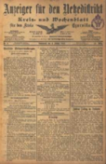 Anzeiger f&uuml;r den Netzedistrikt Kreis- und Wochenblatt f&uuml;r den Kreis Czarnikau 1902.01.04 Jg.50 Nr1