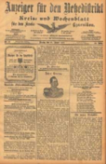 Anzeiger f&uuml;r den Netzedistrikt Kreis- und Wochenblatt f&uuml;r den Kreis Czarnikau 1902.01.28 Jg.50 Nr11