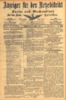 Anzeiger f&uuml;r den Netzedistrikt Kreis- und Wochenblatt f&uuml;r den Kreis Czarnikau 1902.02.22 Jg.50 Nr22