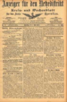 Anzeiger f&uuml;r den Netzedistrikt Kreis- und Wochenblatt f&uuml;r den Kreis Czarinkau 1902.03.06 Jg.50 Nr27