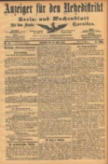 Anzeiger f&uuml;r den Netzedistrikt Kreis- und Wochenblatt f&uuml;r den Kreis Czarnikau 1902.04.12 Jg.50 Nr42