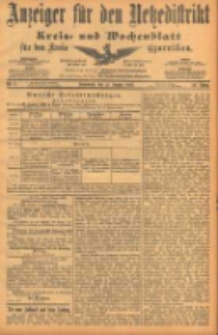 Anzeiger f&uuml;r den Netzedistrikt Kreis- und Wochenblatt f&uuml;r den Kreis Czarnikau 1902.01.11 Jg.50 Nr4
