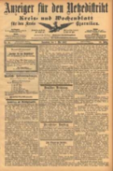 Anzeiger f&uuml;r den Netzedistrikt Kreis- und Wochenblatt f&uuml;r den Kreis Czarnikau 1902.05.03 Jg.50 Nr51