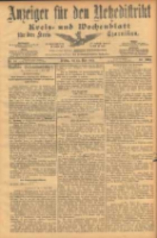 Anzeiger f&uuml;r den Netzedistrikt Kreis- und Wochenblatt f&uuml;r den Kreis Czarnikau 1902.05.13 Jg.50 Nr54