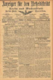 Anzeiger f&uuml;r den Netzedistrikt Kreis- und Wochenblatt f&uuml;r den Kreis Czarnikau 1902.05.15 Jg.50 Nr55