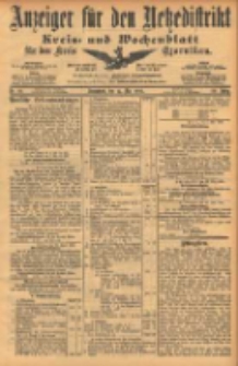 Anzeiger f&uuml;r den Netzedistrikt Kreis- und Wochenblatt f&uuml;r den Kreis Czarnikau 1902.05.17 Jg.50 Nr56