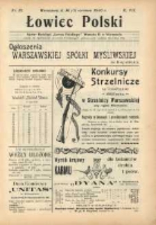Łowiec Polski 1905 Nr12