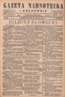 Gazeta Nadnotecka i Orędownik: pismo poświęcone sprawie polskiej na ziemi nadnoteckiej 1927.06.26 R.7 Nr144