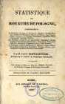 Statistique du Royaume de Pologne