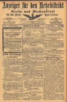 Anzeiger f&uuml;r den Netzedistrikt Kreis- und Wochenblatt f&uuml;r den Kreis Czarnikau 1902.06.26 Jg.50 Nr72