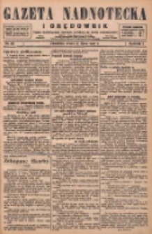 Gazeta Nadnotecka i Orędownik: pismo poświęcone sprawie polskiej na ziemi nadnoteckiej 1927.07.13 R.7 Nr157