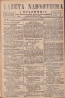 Gazeta Nadnotecka i Orędownik: pismo poświęcone sprawie polskiej na ziemi nadnoteckiej 1927.07.14 R.7 Nr158