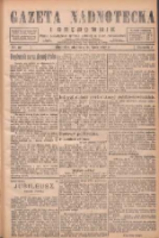 Gazeta Nadnotecka i Orędownik: pismo poświęcone sprawie polskiej na ziemi nadnoteckiej 1927.07.24 R.7 Nr167