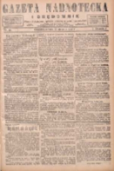Gazeta Nadnotecka i Orędownik: pismo poświęcone sprawie polskiej na ziemi nadnoteckiej 1927.08.20 R.7 Nr189