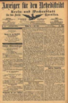 Anzeiger f&uuml;r den Netzedistrikt Kreis- und Wochenblatt f&uuml;r den Kreis Czarnikau 1902.07.01 Jg.50 Nr74