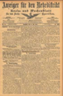 Anzeiger f&uuml;r den Netzedistrikt Kreis- und Wochenblatt f&uuml;r den Kreis Czarnikau 1902.07.19 Jg.50 Nr82